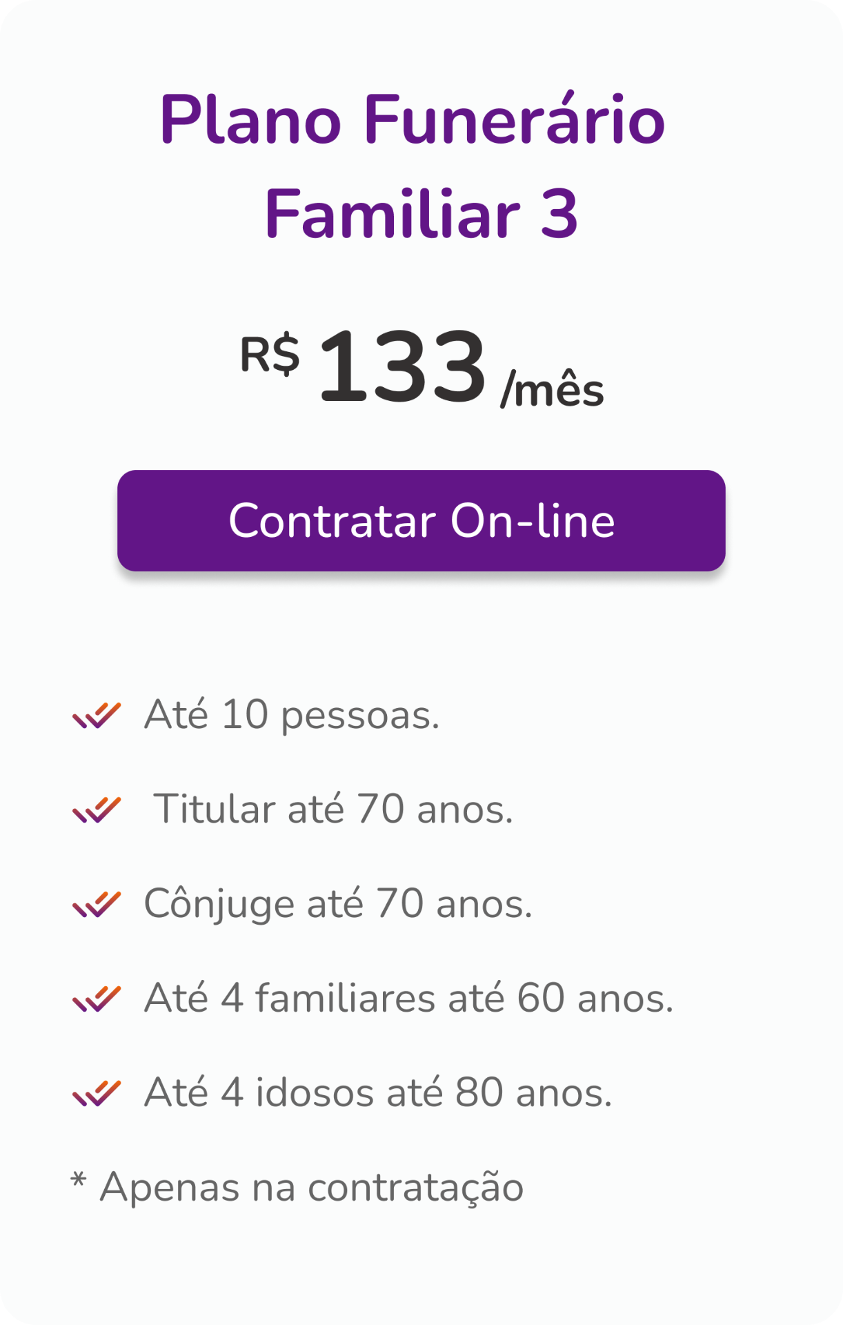 Plano Funerário Familiar 3