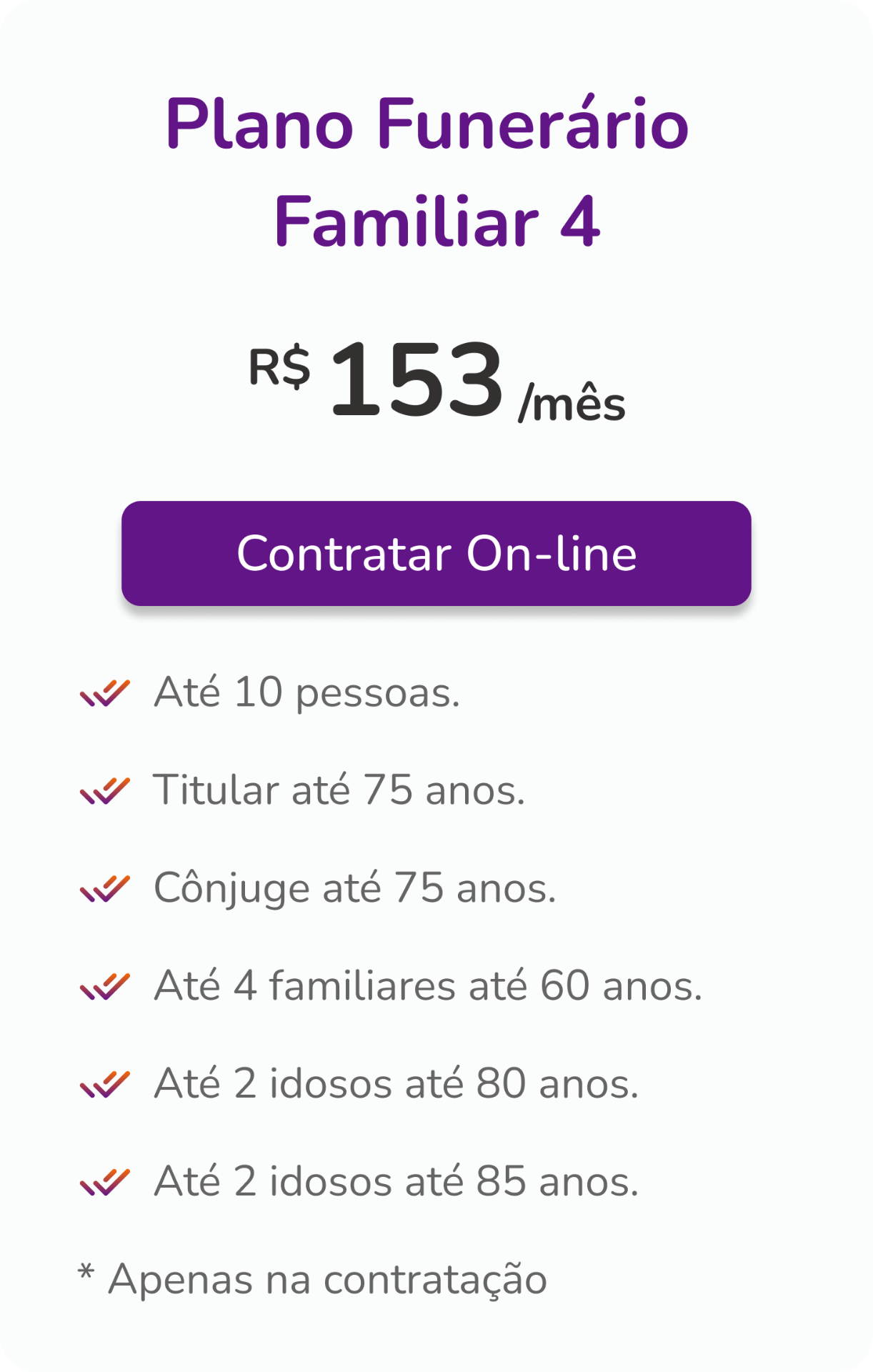 Plano Funerário Familiar 4