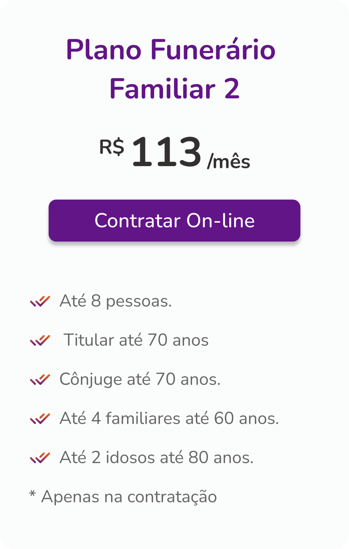Plano Funerário Familiar 2